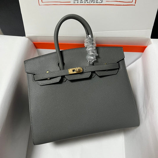 HM BIRKIN SELLIER GIRS ETAN EPSOM CUERO HIERROS DORADOS