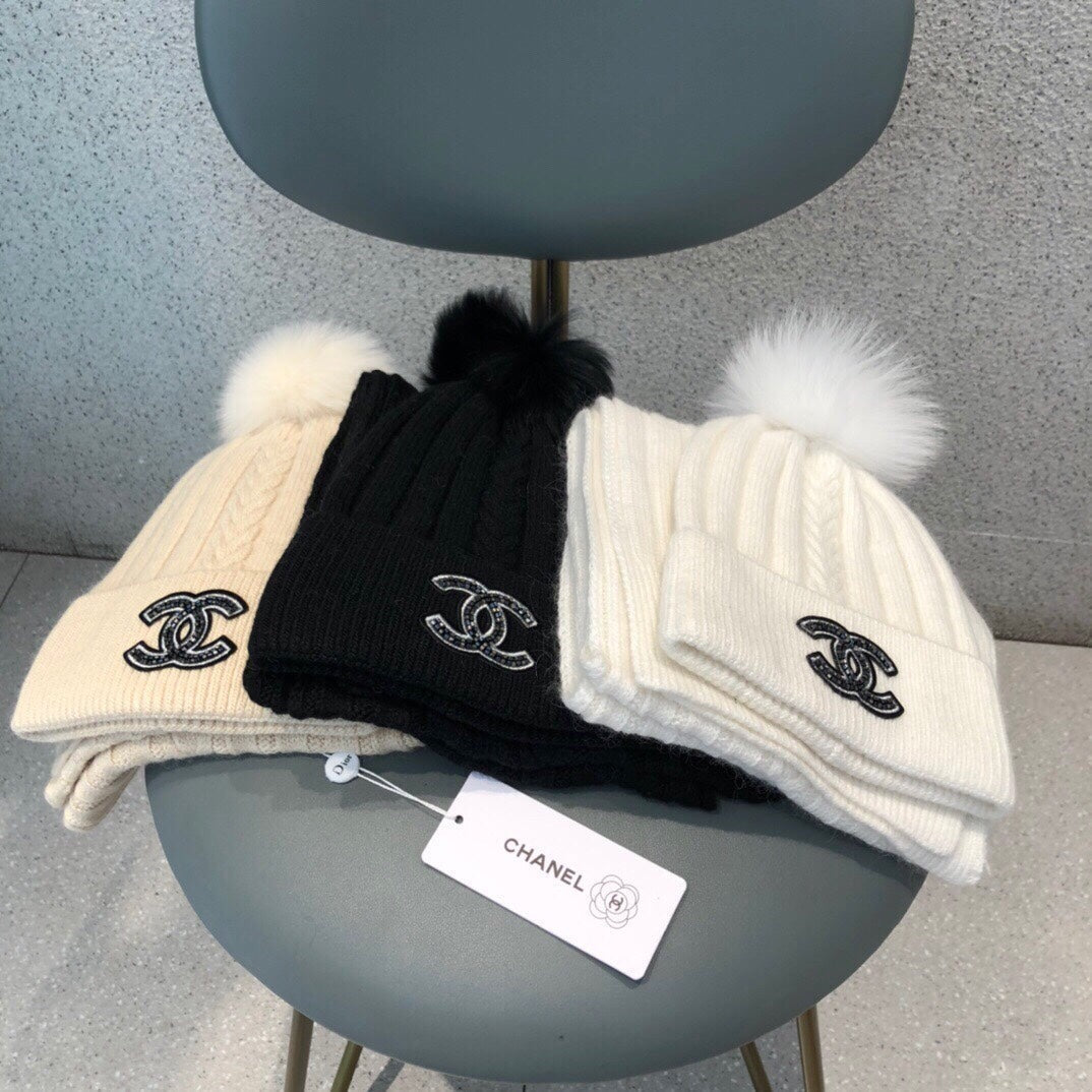 CONJUNTO BUFANDA Y GORRO EN LANA BLANCA 420820 