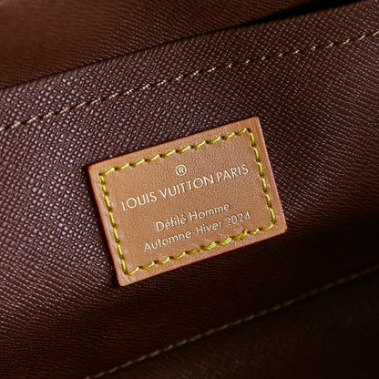 KIT DOPP LOCKER 23 EN LONA POLVO MONOGRAMA MARRÓN