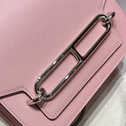 HM SAC ROULIS 18 PIEL DE BECERRO ROSA PASTEL EVERCOLOR 237570