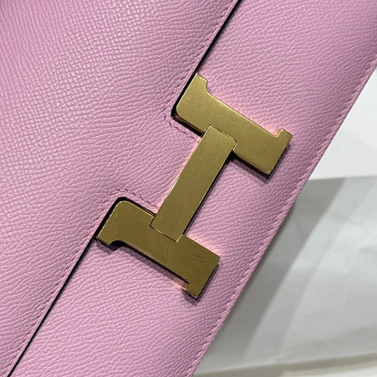 HM Constance Elan 24 Rosa Suave Epsom Herrajes Dorados 237348