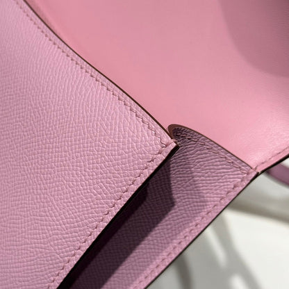 HM Constance Elan 24 Rosa Suave Epsom Herrajes Dorados 237348