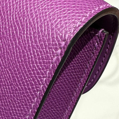 HM Constance Elan 24 Violet minuit Epsom Quincaillerie dorée 237344