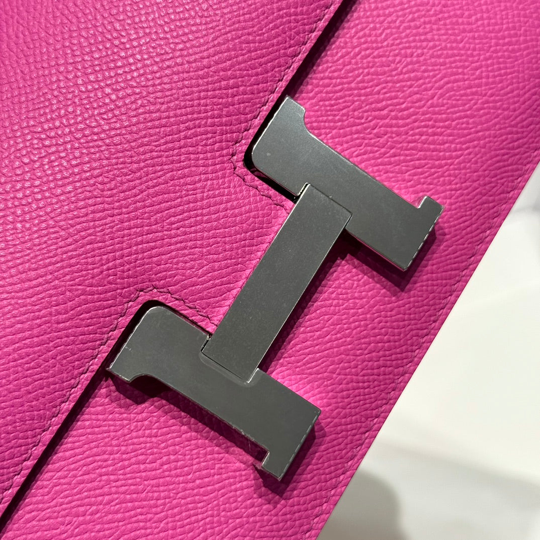 HM Constance Elan 24 Fandango Rosa Epsom Herrajes Plateados 237343