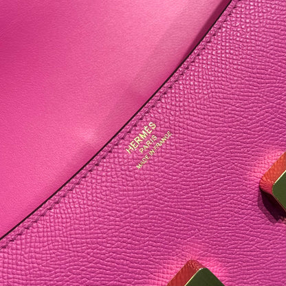 HM Constance Elan 24 Fandango Rosa Epsom Herrajes Dorados 237342