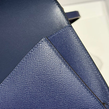 HM Constance Elan 24 Azul medianoche Epsom Herrajes plateados 237341