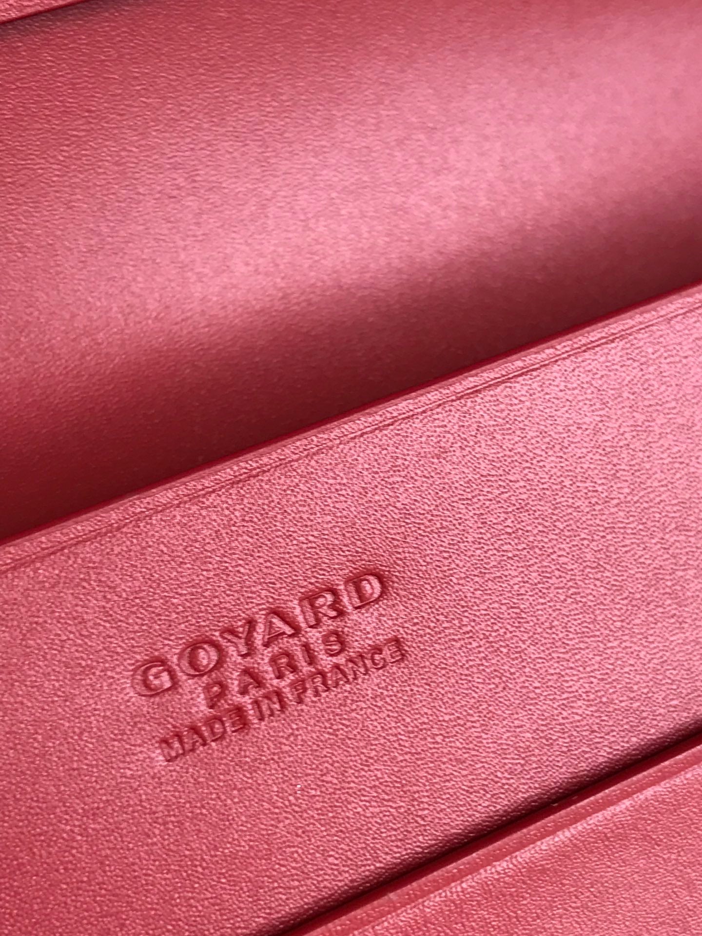 CARTERA RICHELIEU 19 EN LONA GOYARDINE ROJA CLÁSICA