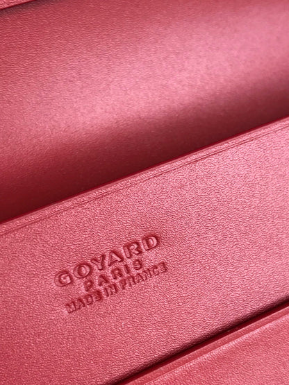 CARTERA RICHELIEU 19 EN LONA GOYARDINE ROJA CLÁSICA