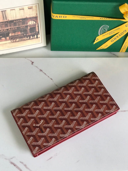 CARTERA RICHELIEU 19 EN LONA GOYARDINE ROJA CLÁSICA