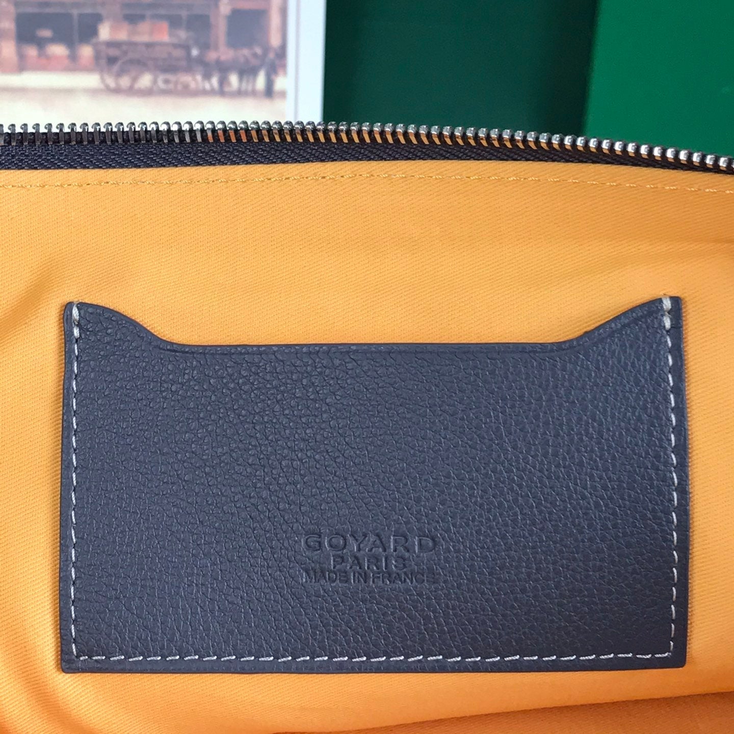 S¨¦NAT MGM POUCH 40 EN TOILE GOYARDINE GRISE
