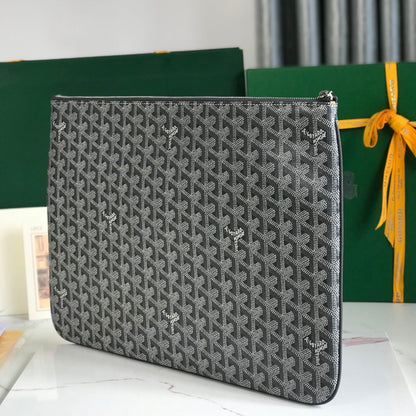 S¨¦NAT MGM POUCH 40 EN TOILE GOYARDINE GRISE