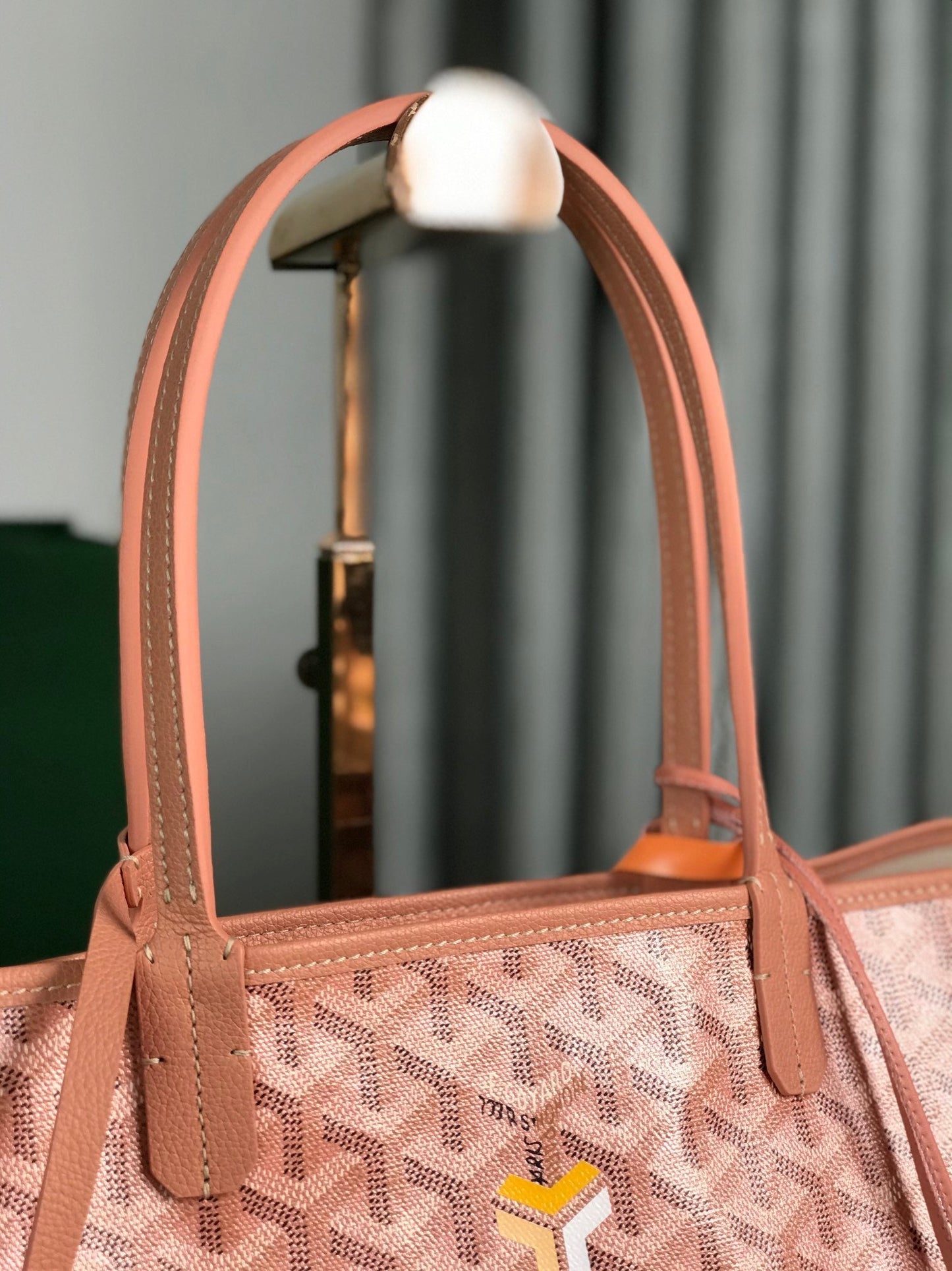 SAINT LOUIS PM 34 EN LONA GOYARDINE ROSA MANHATTAN Y PIEL DE BECERRO