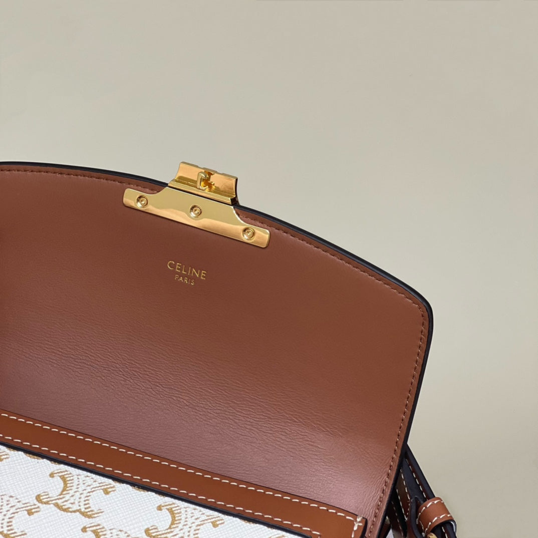 CLASSIQUE TRIOMPHE 22 VEAU BLANC MARRON