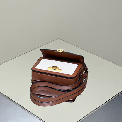 CLASSIQUE TRIOMPHE 22 CUIR DE VEAU BRUN NATUREL