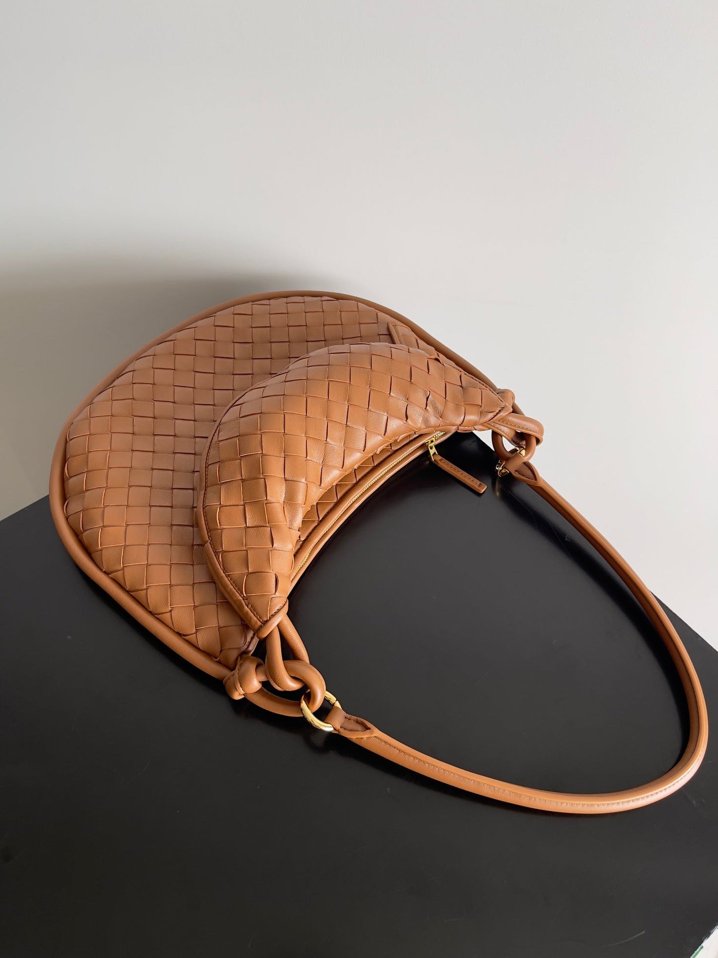 BV GemeIIi Bag 36cm Rust Lambskin 209352
