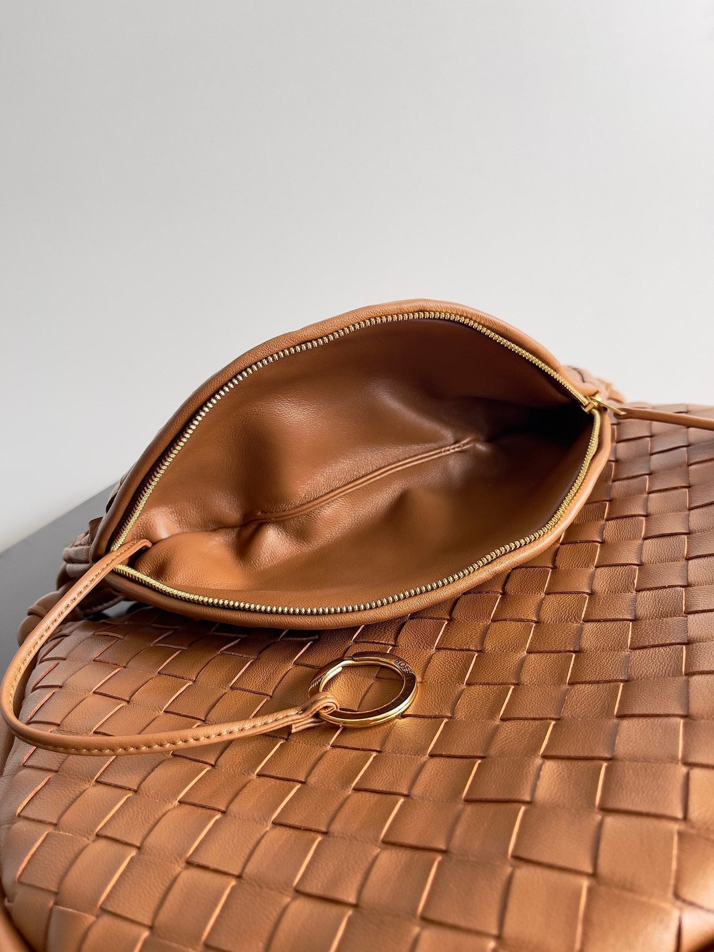 BV GemeIIi Bag 36cm Rust Lambskin 209352