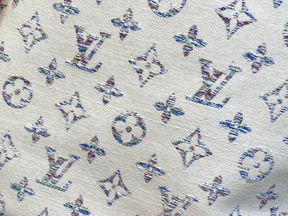 Tela jacquard con monograma multicolor beige mm 31 de Neverfull