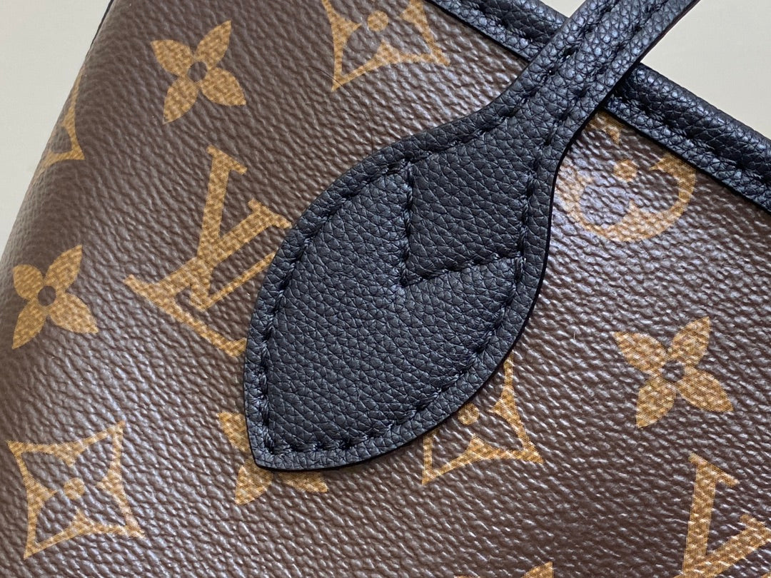 Neverfull 24 Bandouli¨¨re Inside Out BB Black Calfskin