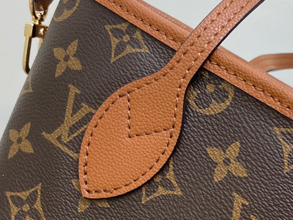 Neverfull 24 Bandouli¨¨re Inside Out BB Brown Calfskin