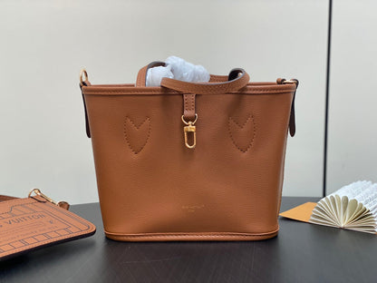 Neverfull 24 Bandouli¨¨re Inside Out BB Brown Calfskin