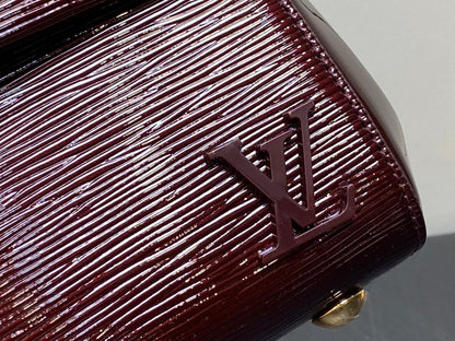 cluny mini 20cm bordeaux epi calfskin