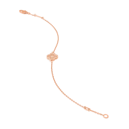 DIANA CLOVER SINGLE FLOWER BRACELET
