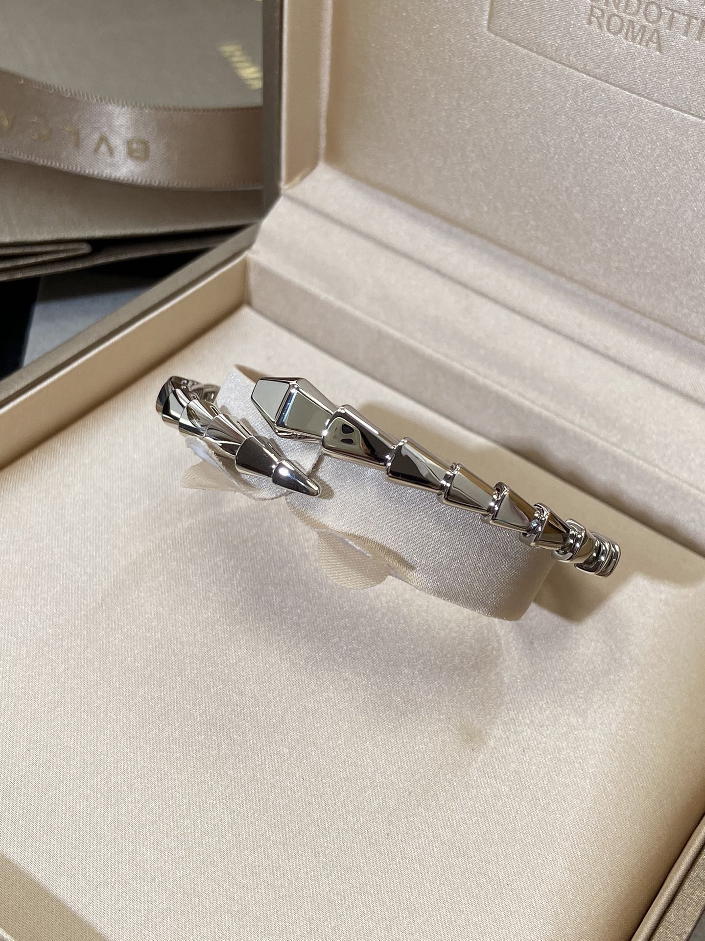 DIANA SERPENTI VIPER SILVER BRACELET