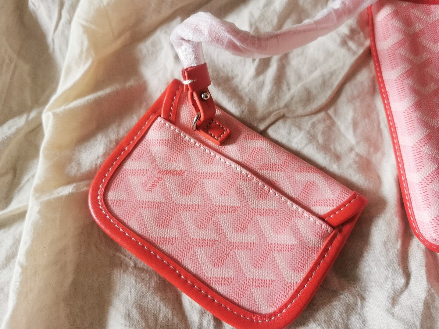 MINI HOBO BOHEME LONA ROSA 38CM