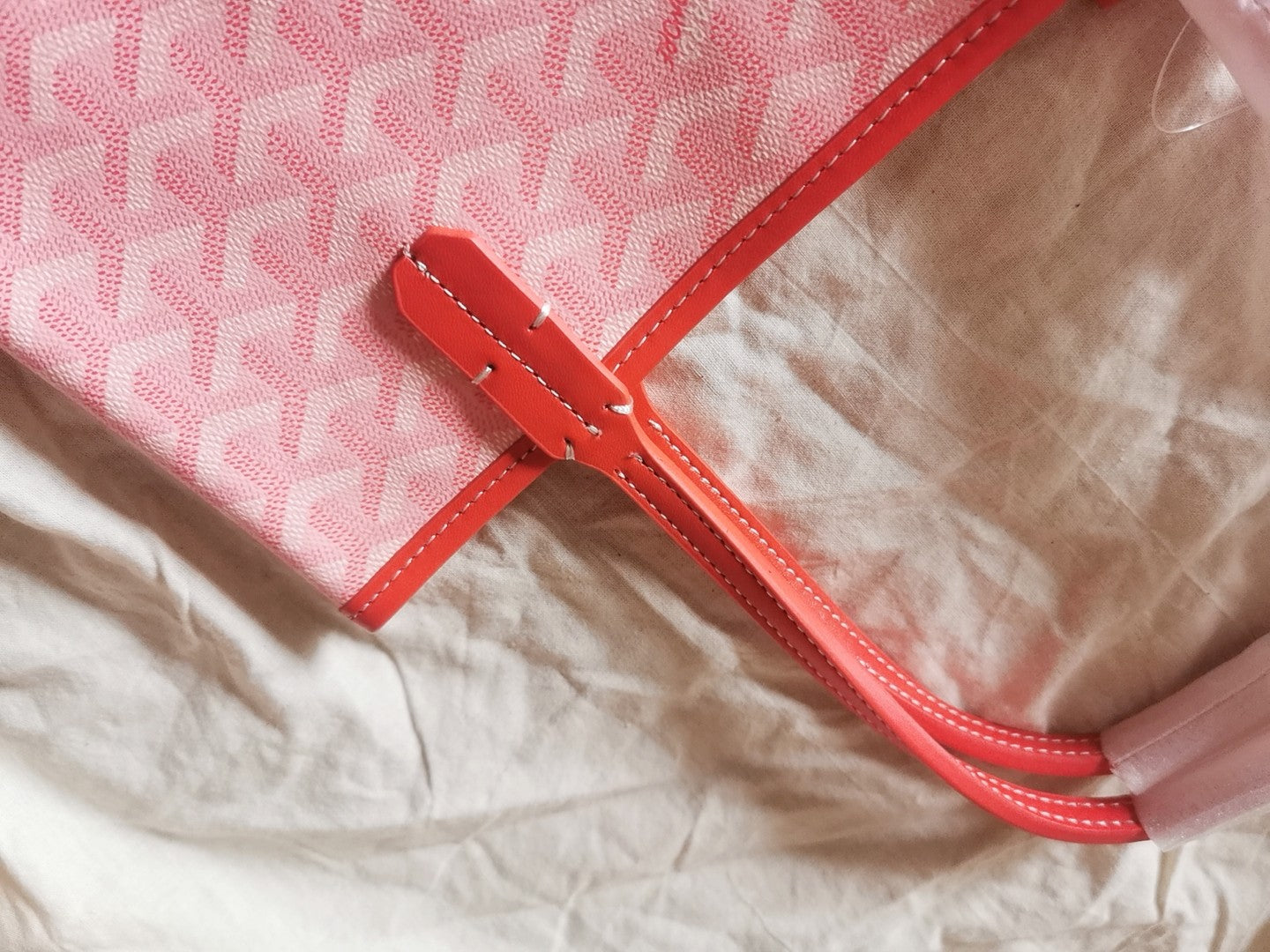 MINI HOBO BOHEME LONA ROSA 38CM