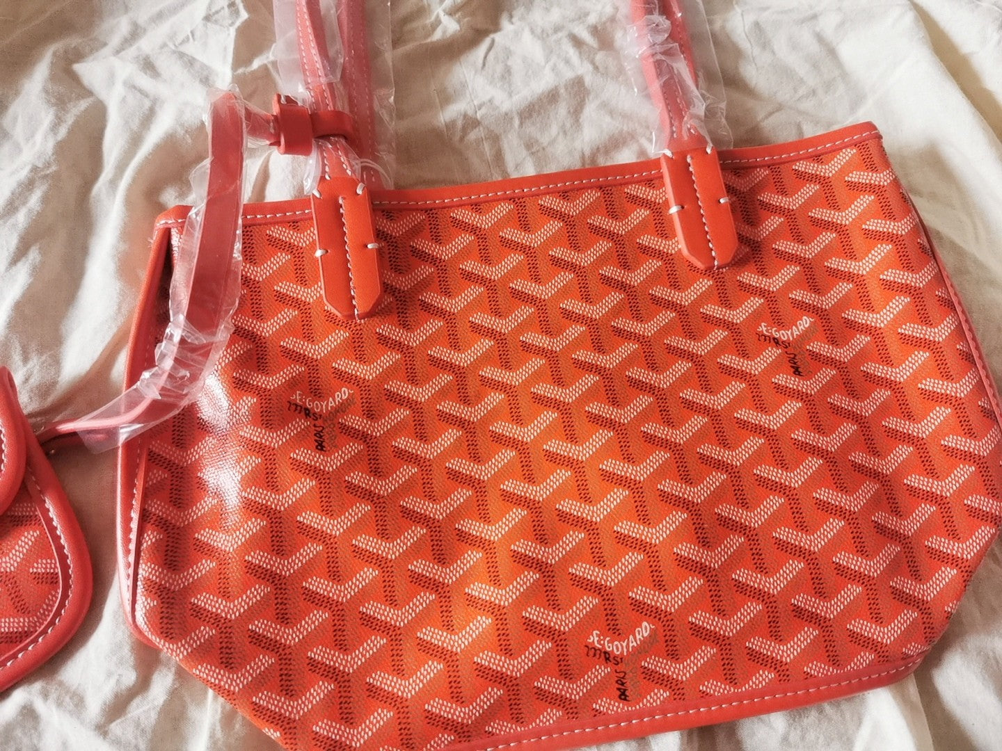 MINI HOBO BOHEME 38CM LONA ROJA