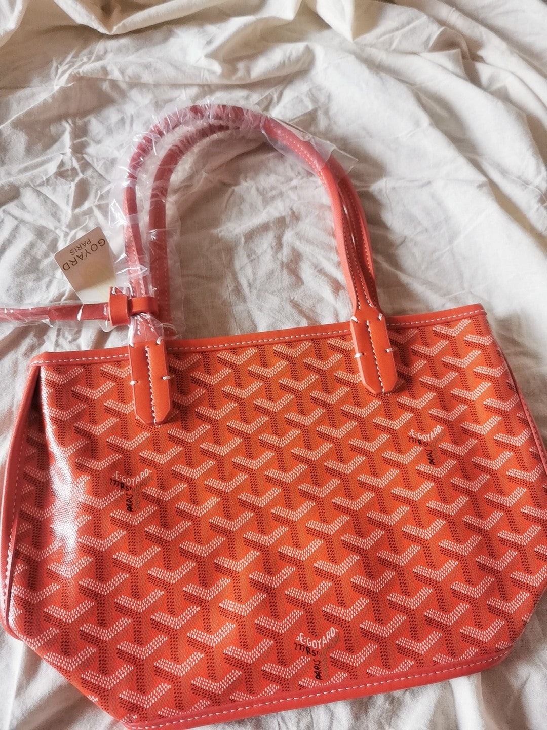 MINI HOBO BOHEME 38CM LONA ROJA