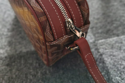BOLSO CAP-VERT PM 23X8X14CM LONA BURDEOS