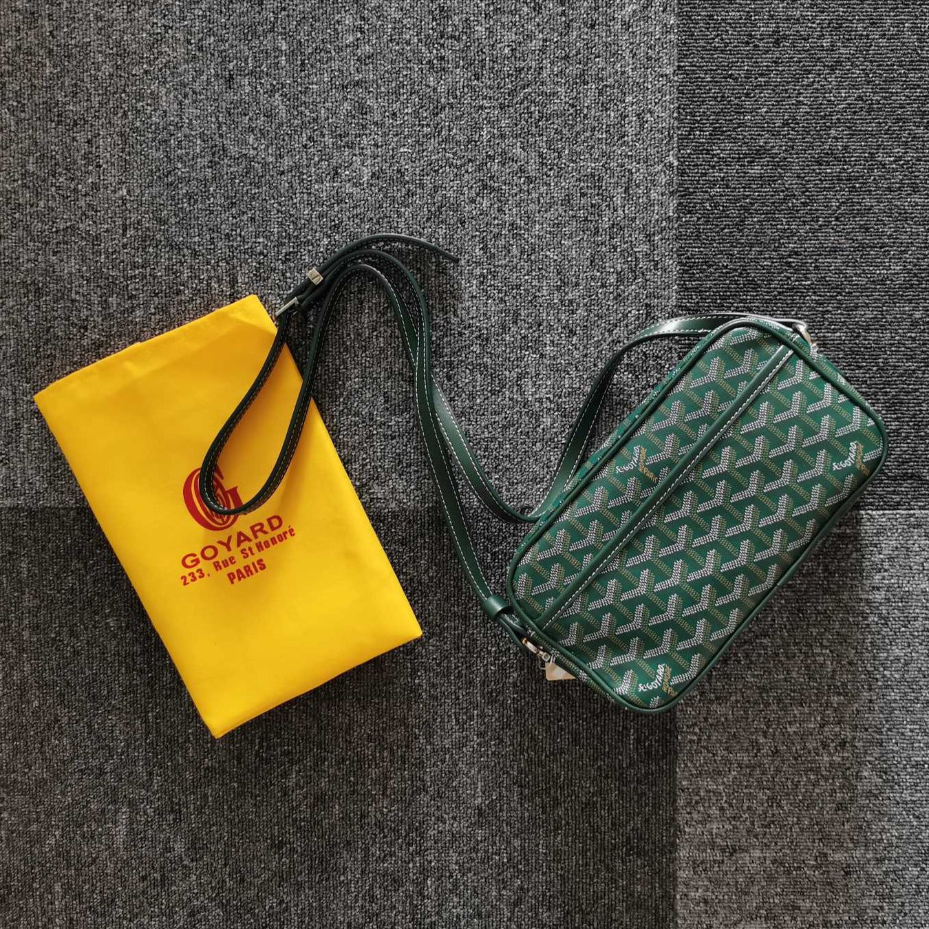 BOLSA CAP-VERT PM 23X8X14CM LONA VERDE
