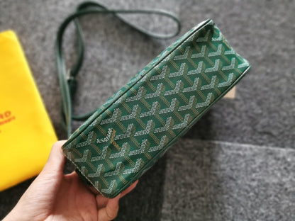 BOLSA CAP-VERT PM 23X8X14CM LONA VERDE
