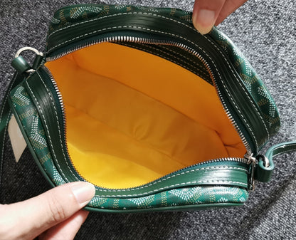BOLSA CAP-VERT PM 23X8X14CM LONA VERDE