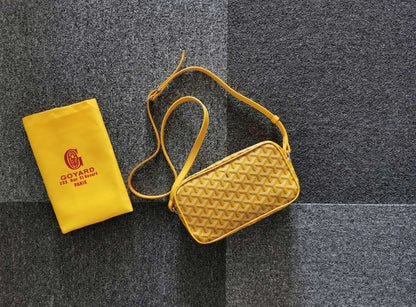 BOLSA CAP-VERT PM 23X8X14CM LONA AMARILLA