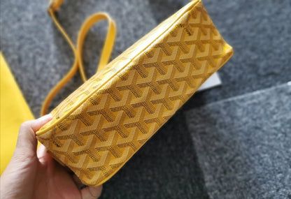 BOLSA CAP-VERT PM 23X8X14CM LONA AMARILLA