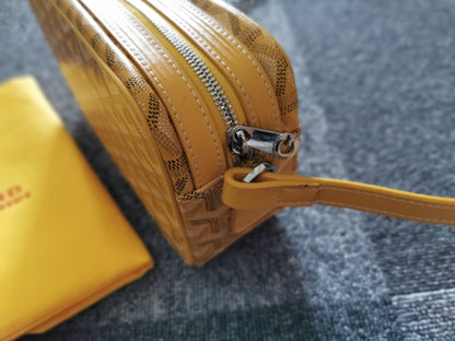 BOLSA CAP-VERT PM 23X8X14CM LONA AMARILLA