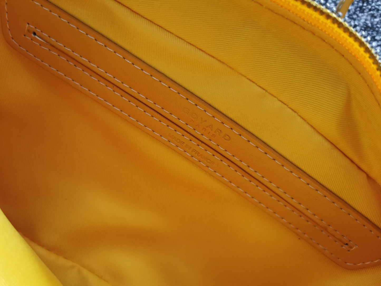 BOLSA CAP-VERT PM 23X8X14CM LONA AMARILLA