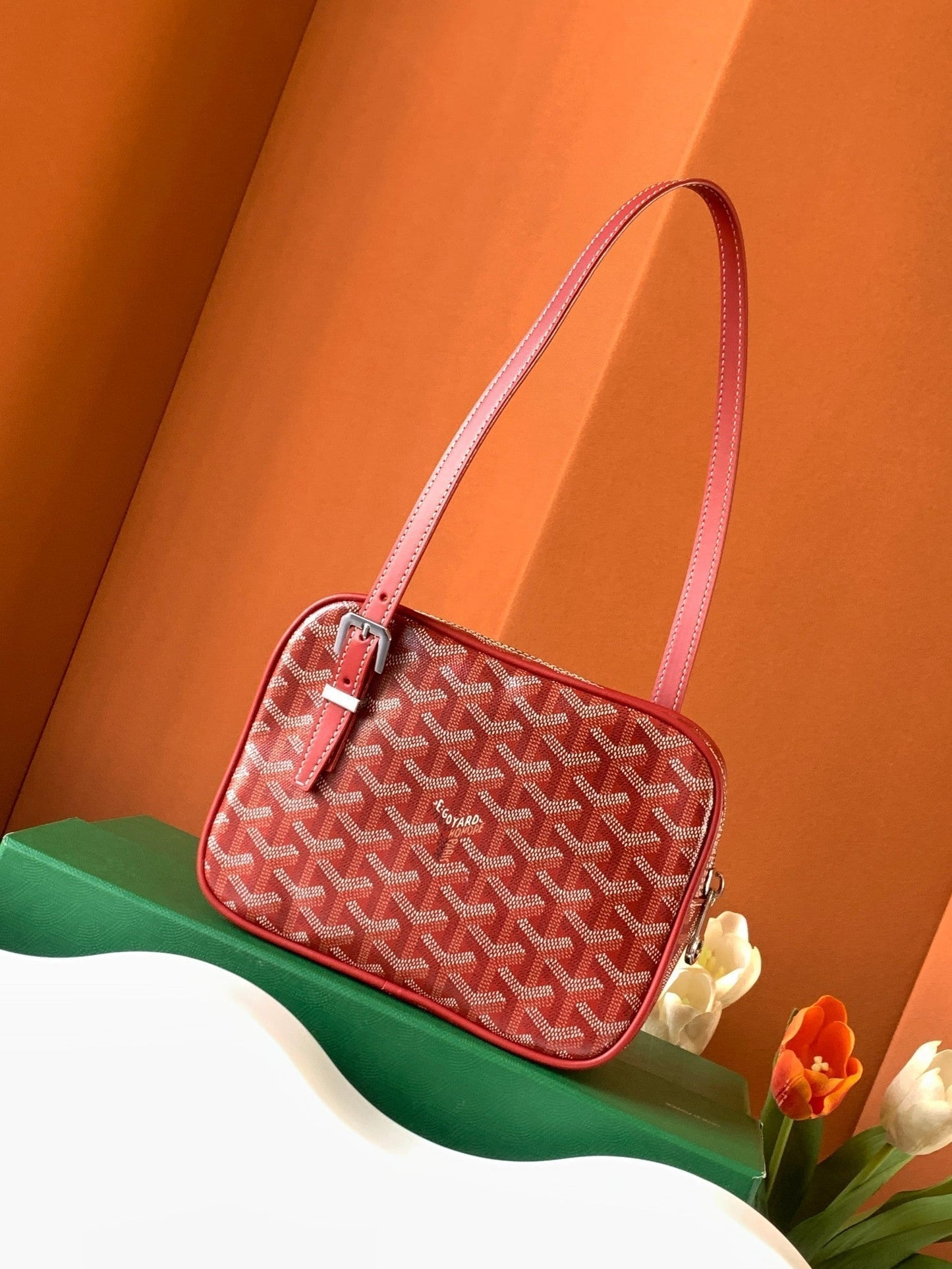 SAC À TOAST GOYA D'OCCASION 21CM TOILE ROUGE