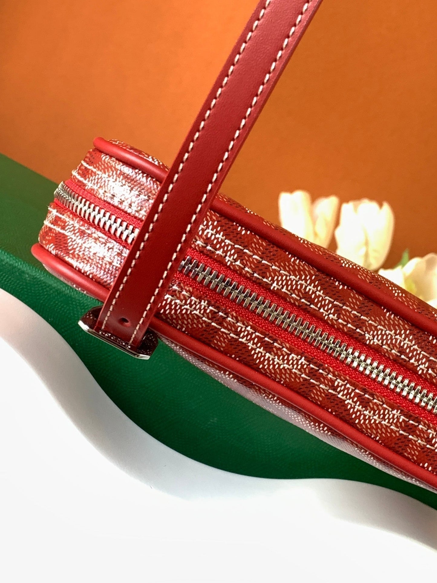 SAC À TOAST GOYA D'OCCASION 21CM TOILE ROUGE