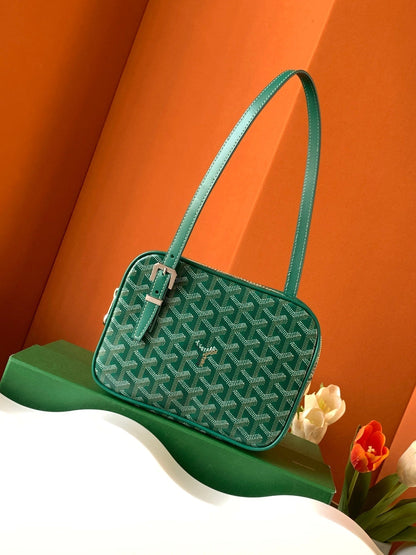 SAC À TOAST GOYA D'OCCASION 21CM TOILE VERTE