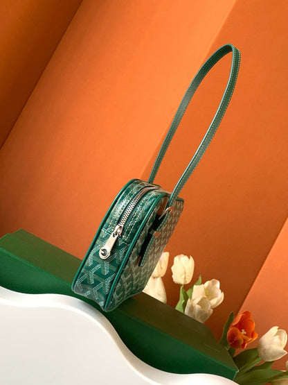 SAC À TOAST GOYA D'OCCASION 21CM TOILE VERTE