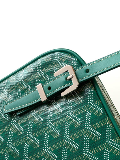 SAC À TOAST GOYA D'OCCASION 21CM TOILE VERTE
