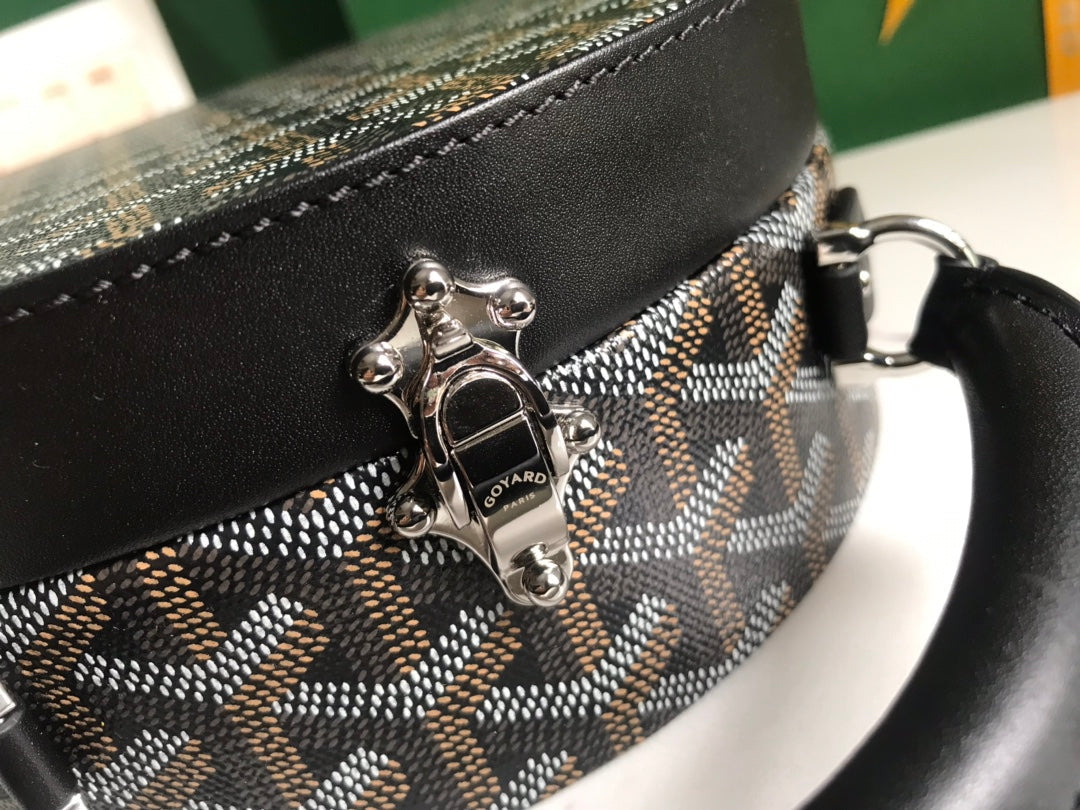 LE SAC DE COFFRE ALTO HATBOX 18CM EN TOILE NOIRE