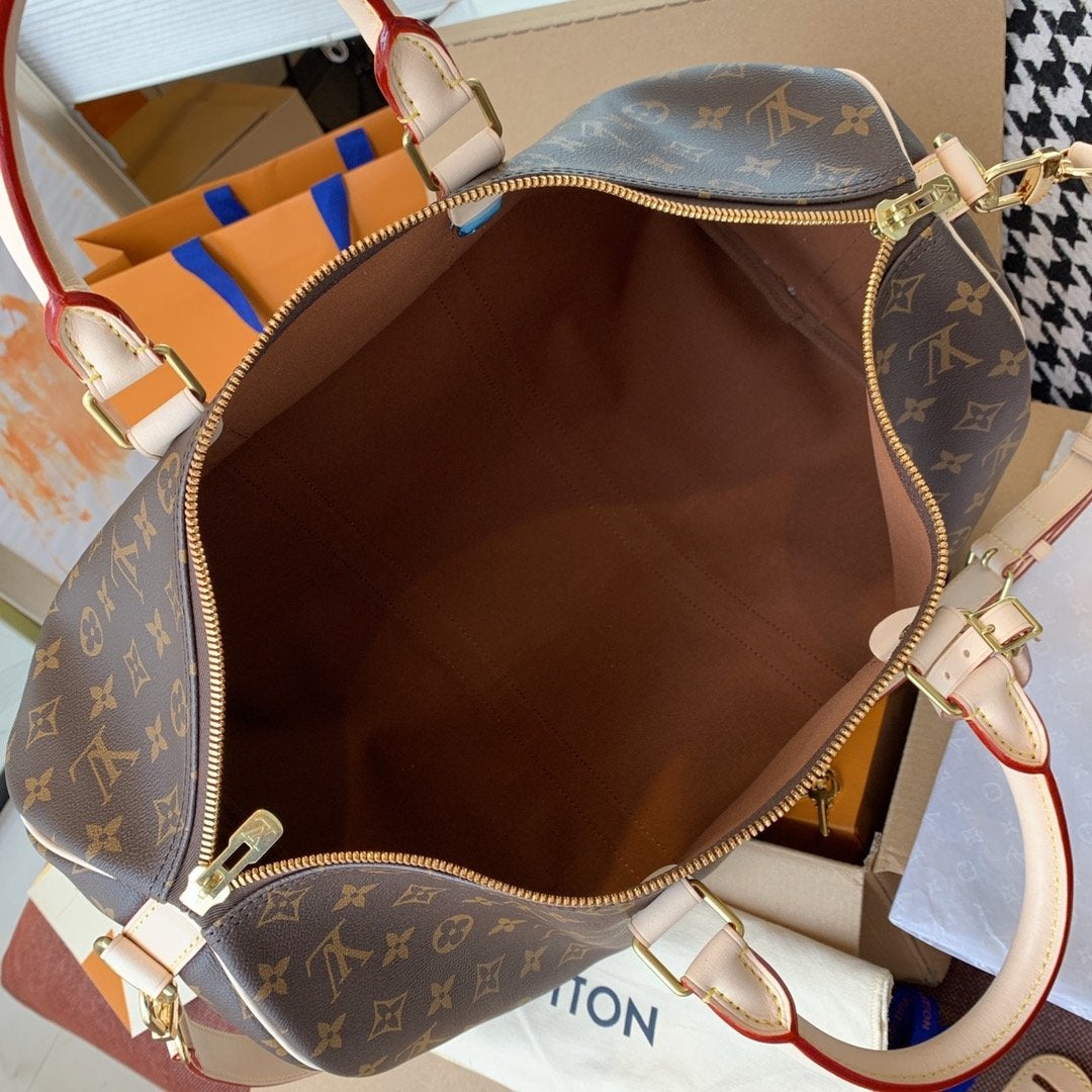 LV KEEPALL BANDOULIERE 45 LONA CON MONOGRAMA