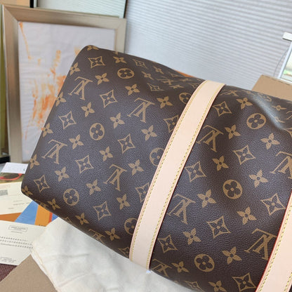 LV KEEPALL BANDOULIERE 45 LONA CON MONOGRAMA